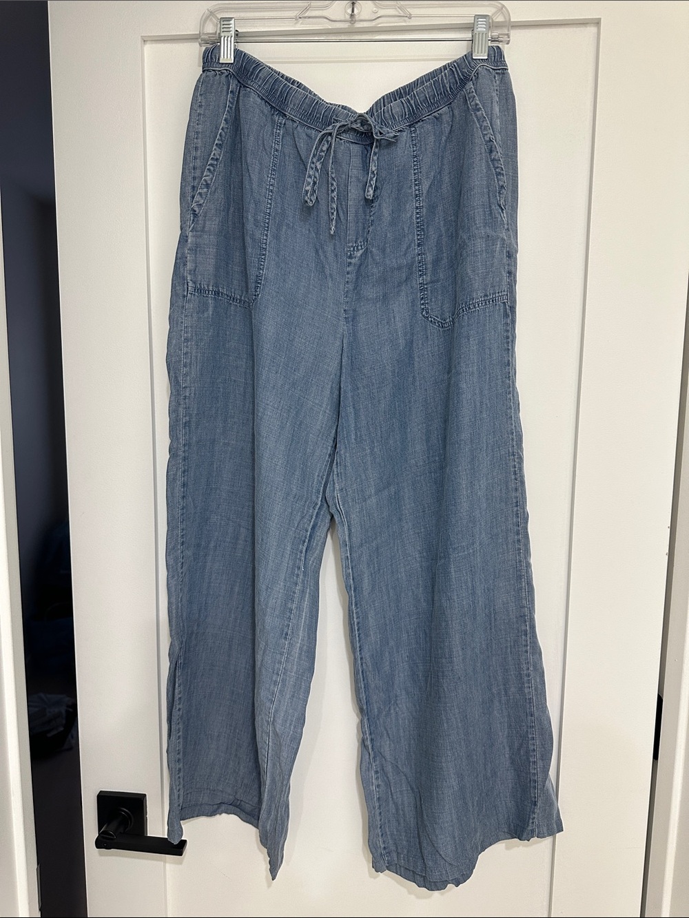 Splendid Light Blue Wide Leg Drawstring Pants